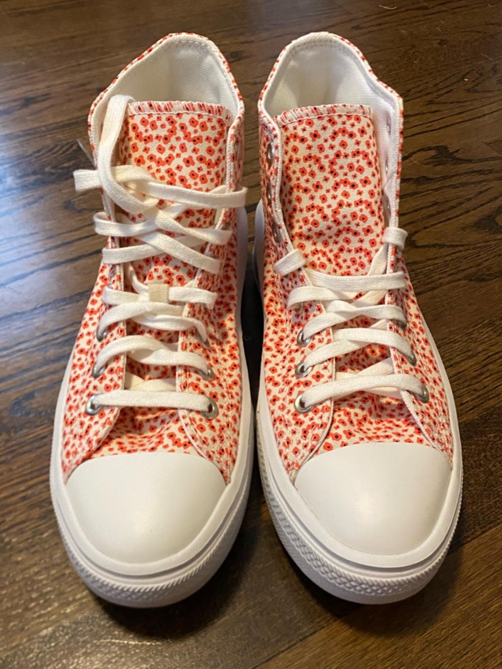 Floral High-Top Platform All Star Move Converse